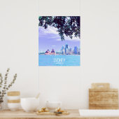 オペラハウスシドニーハーバーウォータービュー ポスター (キッチン)