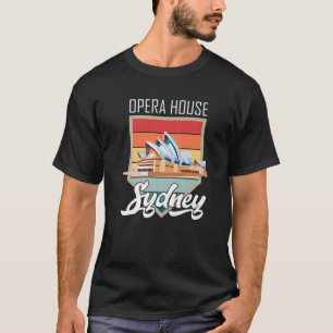 オペラハウスシドニーfromオーストラリア観光客ニューソウト tシャツ