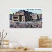 オペラハ王室のウス,ウィーン,オーストリアc1915ヴィンテージ ポスター (キッチン)