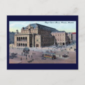 オペラハ王室のウス,ウィーン,オーストリアc1915ヴィンテージ ポストカード (正面)