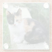 オペラファントム猫 ガラスコースター (裏面)