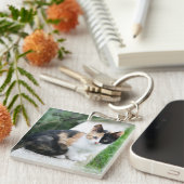 オペラファントム猫 キーホルダー (正面右)