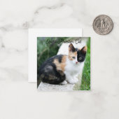 オペラファントム猫 ノートカード (正面/裏面インサイチュ)