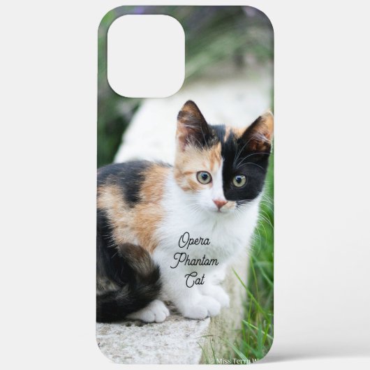 オペラファントム猫 Case-Mate iPhoneケース (裏面)