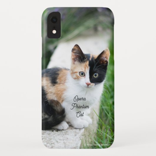 オペラファントム猫 Case-Mate iPhoneケース (裏面)