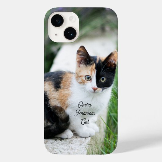 オペラファントム猫 Case-Mate iPhoneケース (裏面)