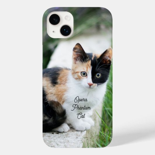 オペラファントム猫 Case-Mate iPhoneケース (裏面)