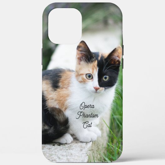 オペラファントム猫 Case-Mate iPhoneケース (裏面)