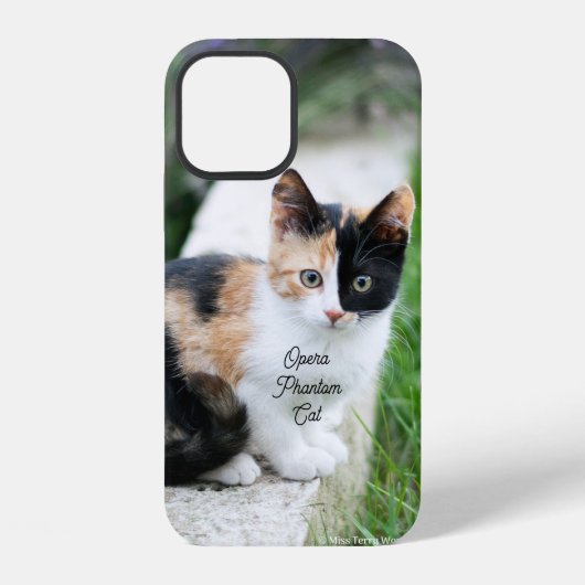 オペラファントム猫 iPhoneケース (裏面)