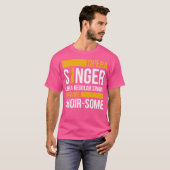 オペラボーカリストのテノール歌手のためのオペラ歌手 Tシャツ (正面フル)