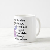 オペラ固定観念 コーヒーマグカップ (正面右)