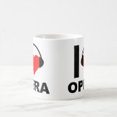 オペラ大好き！おもしろマグカップ コーヒーマグカップ (中央)