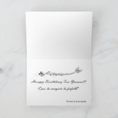 オペラ子猫誕生日カード カード (内部)