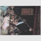 オペラ座のオーケストラ、エドガー・デガ 薄葉紙 (正面)