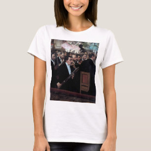 オペラ座のオーケストラ、エドガー・デガ Tシャツ