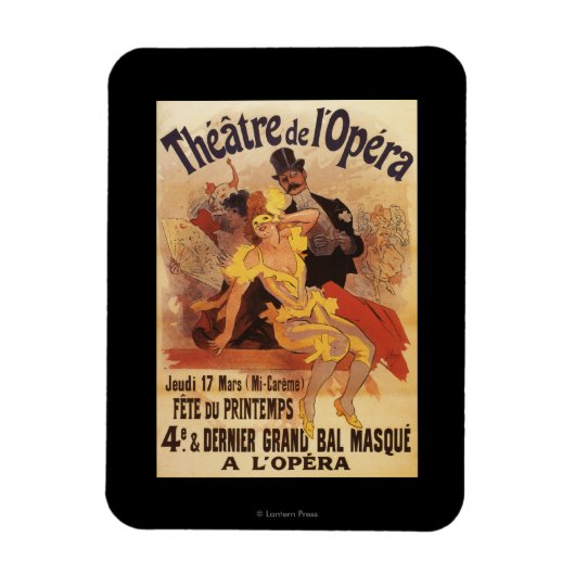 オペラ座の仮面舞踏会 マグネット (縦)