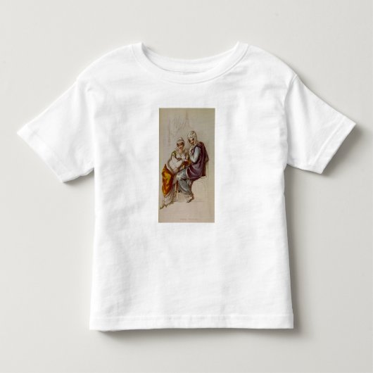 オペラ服、Ackermannのプリント1811年 トドラーTシャツ (正面)