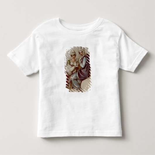オペラ服、Ackermannのプリント1811年 トドラーTシャツ (正面)