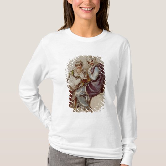 オペラ服、Ackermannのプリント1811年 Tシャツ (正面)