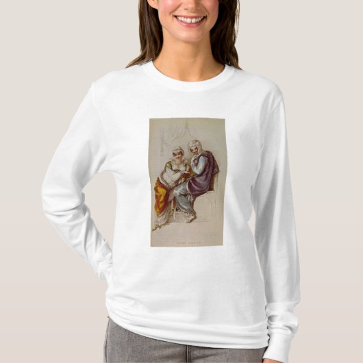 オペラ服、Ackermannのプリント1811年 Tシャツ (正面)