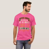 オペラ歌手いつも高音で終わる Tシャツ (正面フル)