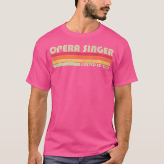オペラ歌手おもしろい肩書誕生日W Tシャツ