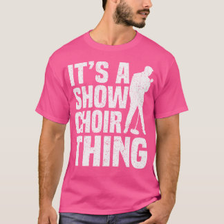 オペラ歌手のショーの合唱 Tシャツ