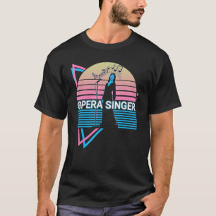 オペラ歌手オペラの歌声 Tシャツ