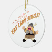 オペラ歌手 セラミックオーナメント (左)