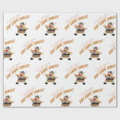 オペラ歌手 ラッピングペーパー (フラット)