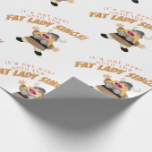 オペラ歌手 ラッピングペーパー (角)