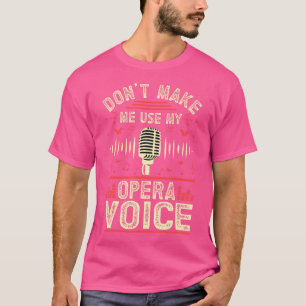 オペラ歌手 Tシャツ