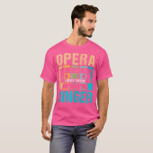 オペラ歌手 Tシャツ (正面フル)