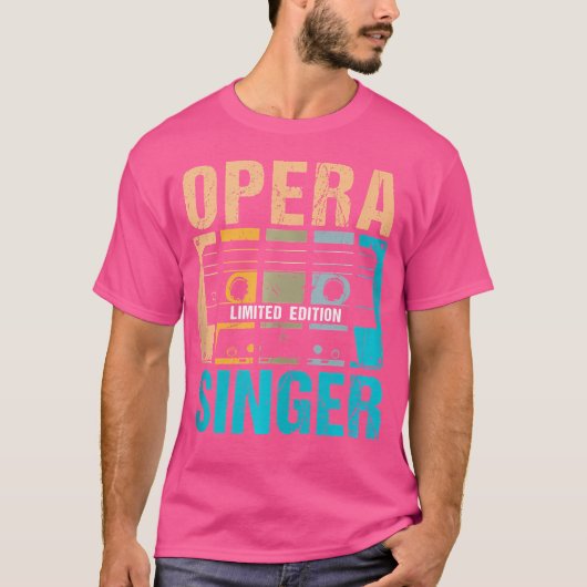 オペラ歌手 Tシャツ (正面)