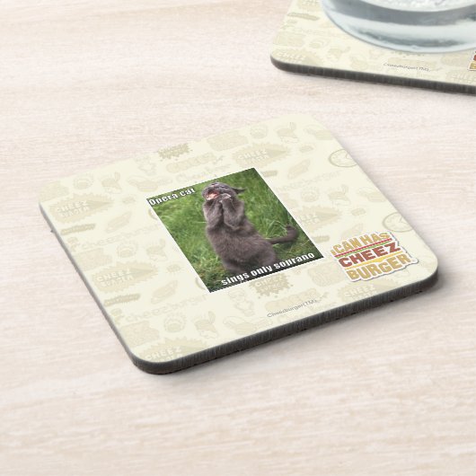 オペラ猫 コースター (左側)