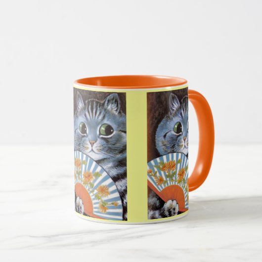 オペラ芸術のマグのヴィンテージのルイWain猫 マグカップ (正面右)