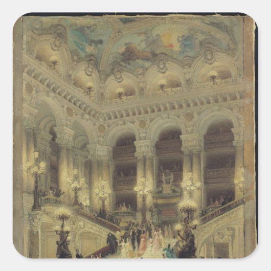 オペラ階段1877 スクエアシール (正面)