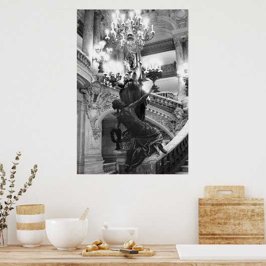 オペラ階段 ポスター (キッチン)