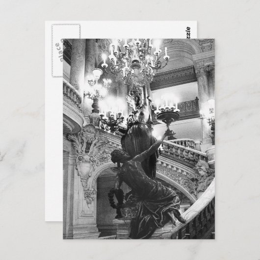 オペラ階段 ポストカード (正面/裏面)