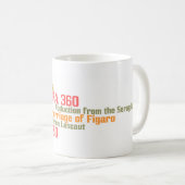 オペラ360マグ コーヒーマグカップ (正面右)