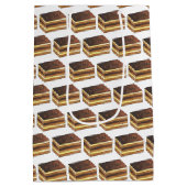 オペラ カフェ フランス菓子 パティスリー デザート 食品 ミディアムペーパーバッグ (裏面)