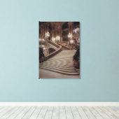 オペラ・ガルニエ大階段 キャンバスプリント (インサイチュ (ウッドフロア))
