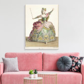 オペラ「ジェイソンとミデア」のミデアの衣装 キャンバスプリント (インサイチュ (リビング))