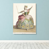 オペラ「ジェイソンとミデア」のミデアの衣装 キャンバスプリント (インサイチュ (ウッドフロア))