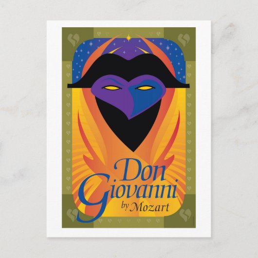 オペラ・ドン・ジョバンニ ポストカード (正面)