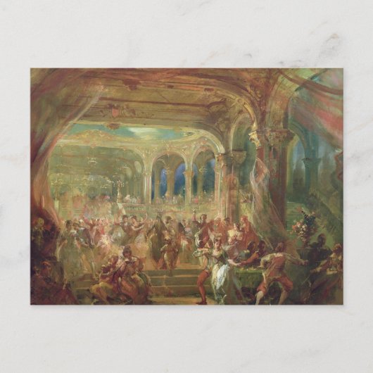 オペラ・ド・パリの舞踏会 ポストカード (正面)