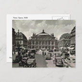 オペラ・パリ1930年 ポストカード (正面/裏面)