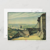 オペラ「フィデリオ」の第二幕デザインを設定 ポストカード (正面/裏面)