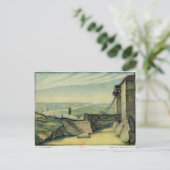 オペラ「フィデリオ」の第二幕デザインを設定 ポストカード (スタンド正面)