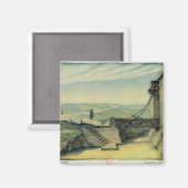 オペラ「フィデリオ」の第二幕デザインを設定 マグネット (正面/裏面)